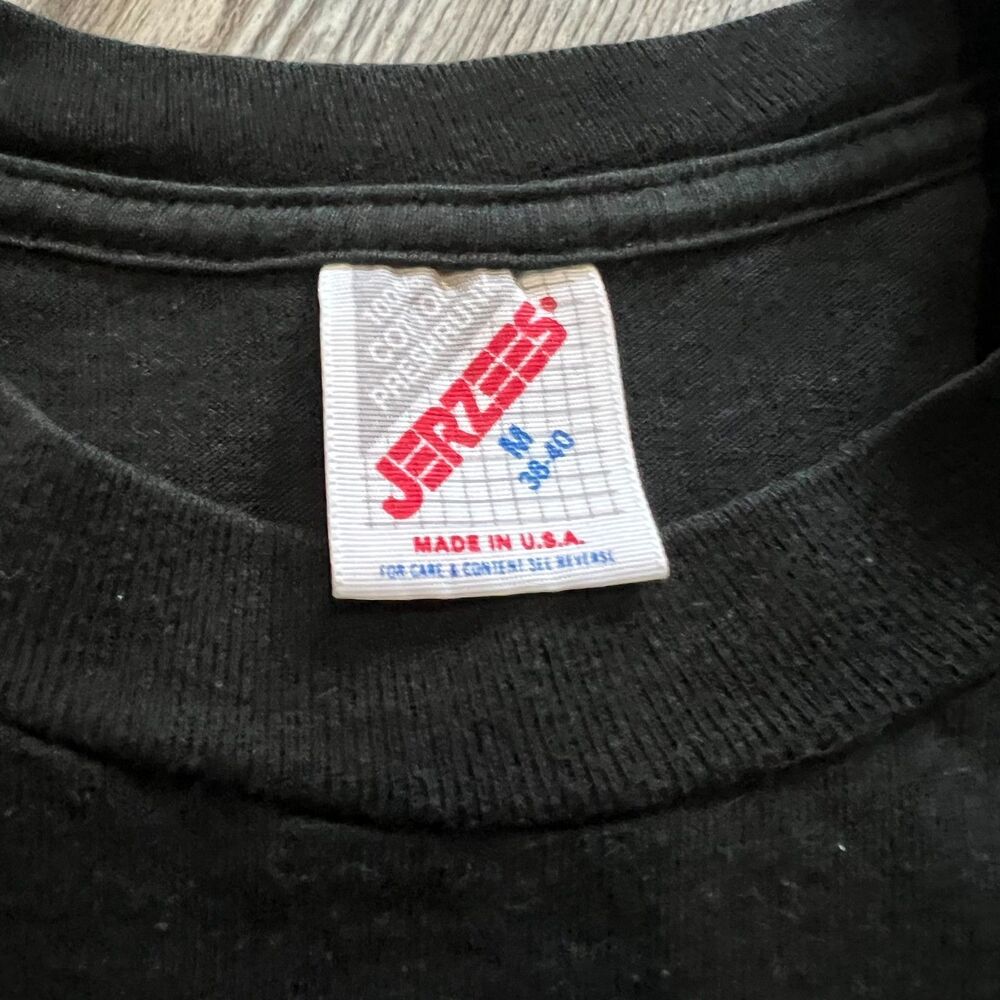 Vintage 80's Dallas Zoo "Say it Wild" Wolf Shirt M - Picture 3 of 8